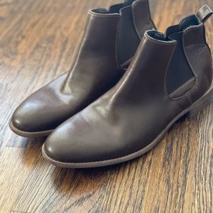 Robert Wayne Oklahoma Mens Brown Mid Top Slip On Chukka
Boots Size 9D